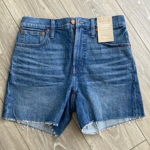 Madewell the perfect Jean short